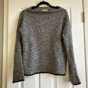 Boucle White + Warren Sweater